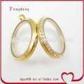 wholesale round locket with clear glass manufacturer